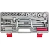 Набор торцовых головок НИЗ &quot;Шоферский инструмент №3&quot;, 1/2&quot;, сталь 40Х, в пластиковом кейсе, 19 предметов 2761-30 купить в Перми