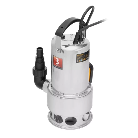 Дренажный насос DPL800X, 800 Вт, подъем 7 м, 16500 л/ч Denzel 97324 купить в Перми