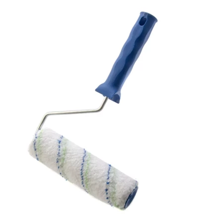 Валик &quot;Водные краски&quot;, 180 мм, ворс 12 мм, D - 36 мм, D ручки - 6 мм, полиэстер Сибртех 80192 купить в Перми