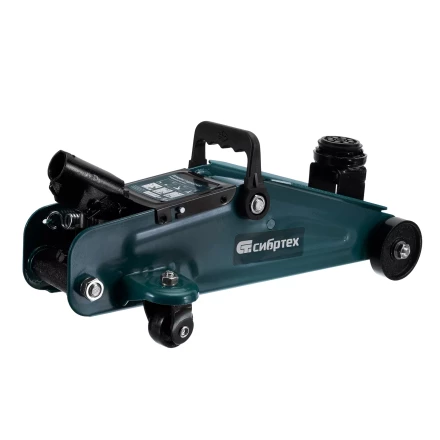 Домкрат гидравлический подкатной Сибртех 50835, 2 т, 135-320 мм, в пласт. кейсе купить в Перми