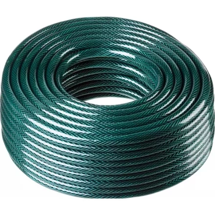 Шланг РОСТОК КЛАССИК поливочный, 15 атм., армированный, 3-х слойный, 1/2&quot;х50м 40308-1/2-50 купить в Перми