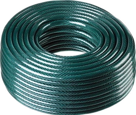 Шланг РОСТОК КЛАССИК поливочный, 15 атм., армированный, 3-х слойный, 1/2&quot;х50м 40308-1/2-50 купить в Перми