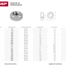 Гайка ГОСТ 5927-70, M6, 25 шт, кл. пр. 6, оцинкованная, ЗУБР 303556-06 купить в Перми