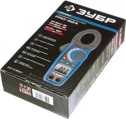 Токоизмерительные клещи PRO-824 серия ПРОФЕССИОНАЛ купить в Перми