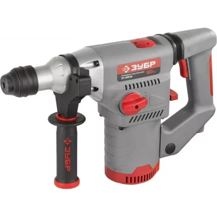 Перфоратор ЗУБР, SDS-plus, антивибрационная ручка, 4.2Дж, 750об/мин, 2800уд/мин, 900Вт, кейс ЗП-900ЭК купить в Перми