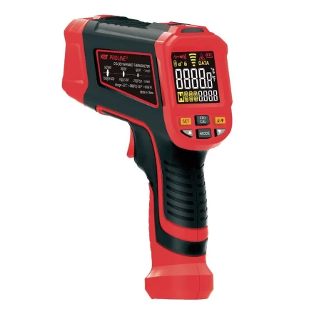Лазерный бесконтактный цифровой пирометр КВТ KT 653 до 1080°C (87246) купить в Перми