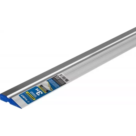 Правило ЗУБР алюминиевое, профиль &quot;ДВУХВАТ&quot; с ребром жесткости, 3м 10721-3.0 купить в Перми