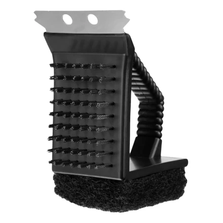 Щетка для чистки гриля 3 в 1 (щетка, скребок, губка), Camping// Palisad 69703 купить в Перми