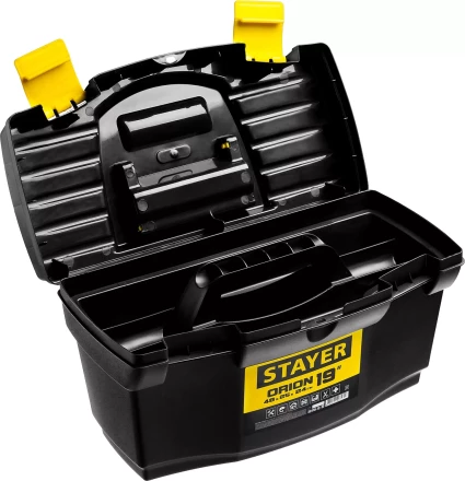 Ящик для инструмента &quot;TOPLine&quot; пластиковый, 19&quot;, STAYER 38110-18_z03 купить в Перми