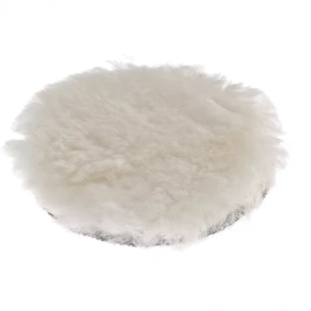 Насадка полировальная &quot;под липучку&quot; 125 мм натуральная шерсть MATRIX 75952 купить в Перми