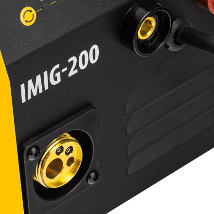 Аппарат инвертор. полуавтомат. cварки IMIG-200, 200 А, ПВ 60%, катушка 5 кг// Denzel 94361 купить в Перми