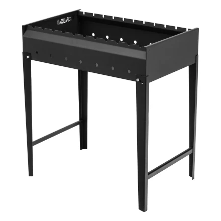 Мангал сварной Camping Palisad 69668, 605 х 375 х 138/640 мм, сталь 2 мм купить в Перми