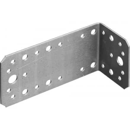 Крепежный уголок ЗУБР &quot;МАСТЕР&quot; асимметричный, 90х70х140мм, 1шт 310156-90 купить в Перми