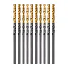 Сверло по металлу, 2 мм, HSS-Tin, Golden Tip, 10 шт. Denzel 717203 купить в Перми