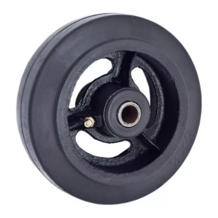 Колесо большегрузное D 63 160 мм резина на ось (N) 1047581 купить в Перми