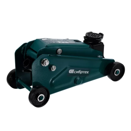 Домкрат гидравлический подкатной Сибртех 50836, 2,5 т, 148-387 мм купить в Перми