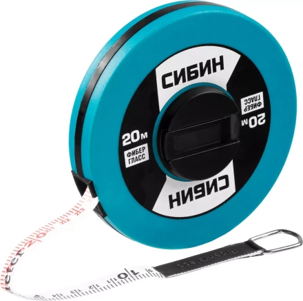 Мерная лента СИБИН фиберглассовая, 20м 34154-20 купить в Перми