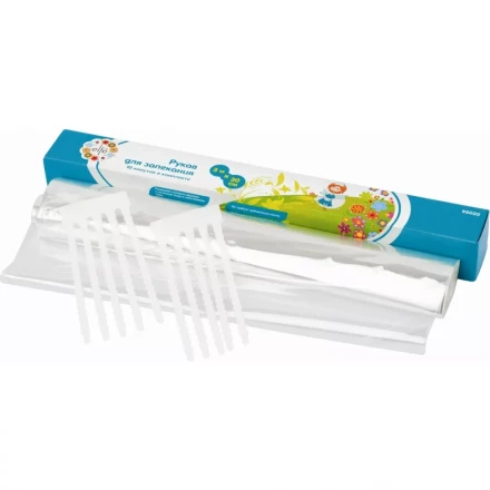 Рукав для запекания 3 м х 30 см 10 хомутиков в комплекте Elfe 95020 купить в Перми