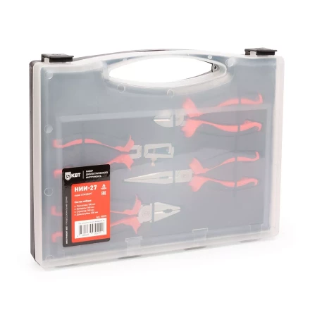 Набор диэлектрического инструмента КВТ НИИ-27, 4 предмета (92070) купить в Перми