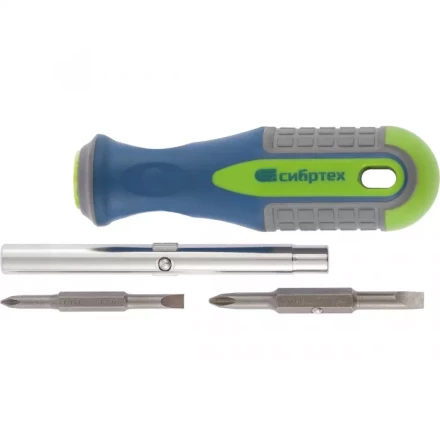 Отвертка комбинированная SL5,0 Ph1 SL6,0 Ph2 Сибртех 13377 купить в Перми