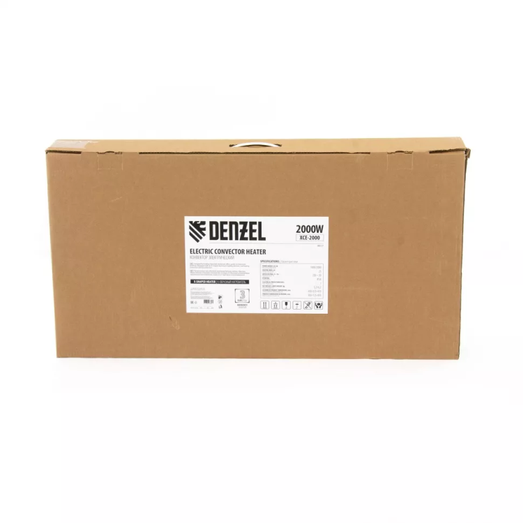 Конвектор электрический XCE-2000, 230 В, 2000 Вт, X-образный нагреватель Denzel 98117 купить в Перми