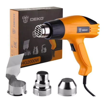 Фен строительный DEKO HG2000W, 063-4166 купить в Перми