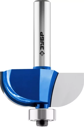 ЗУБР 38.1 x 16 мм, радиус 12.7 мм, фреза кромочная калевочная №2, Профессионал (28702-38.1) купить в Перми