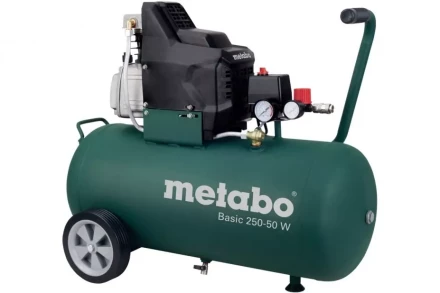 Компрессор безмасляный поршневой прямой привод Metabo Basic 250-50 W OF купить в Перми
