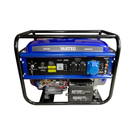 Бензиновый генератор VARTEG G7500E купить в Перми