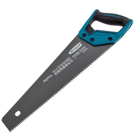Ножовка по дереву &quot;PIRANHA&quot;, 400 мм, 7 TPI, 3D-зуб, тефлоновое покрытие полотна, двухкомпонентная рукоятка Gross 24113 купить в Перми