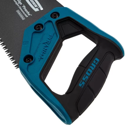 Ножовка по дереву &quot;PIRANHA&quot;, 400 мм, 7 TPI, 3D-зуб, тефлоновое покрытие полотна, двухкомпонентная рукоятка Gross 24113 купить в Перми