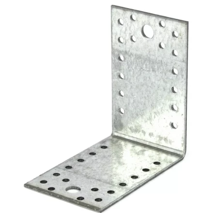 Крепежный уголок 2,5мм КU 105x105x65 мм Россия Сибртех 464073 купить в Перми