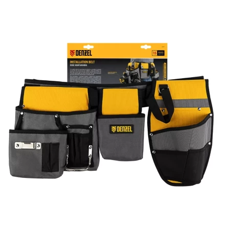 Пояс монтажника, сумки поясные, кобура для шуруповерта// Denzel 90291 купить в Перми