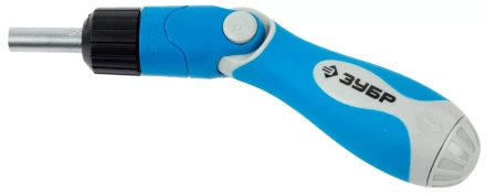 Набор ЗУБР Отвертка &quot;ЭКСПЕРТ&quot; реверсивная с двустороними битами и адаптером, 11 предметов 25295-H11 купить в Перми