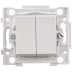 Выключатель СВЕТОЗАР проходной двойной SV-55231-2 купить в Перми