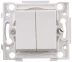 Выключатель СВЕТОЗАР проходной двойной SV-55231-2 купить в Перми