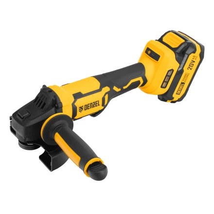 Машина шлифовальная угловая аккумуляторная бесщет. AGH-BL-20-125, Li-Ion, 20 В// Denzel 27010 купить в Перми