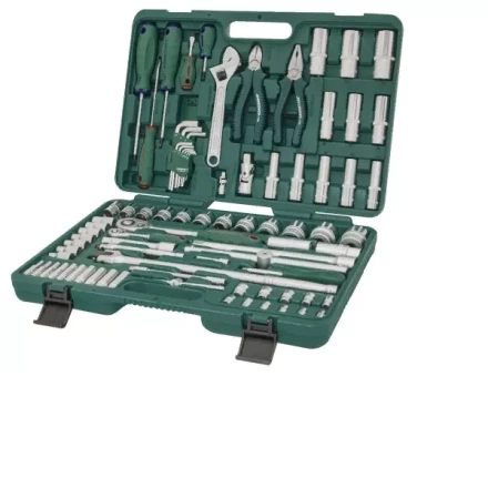 Набор головок торцевых универсальный 1/2&quot;DR 8-32мм  1/4&quot;DR 4-13мм  ключи угловые 1,5-10мм  отвертки   83предмета S04Н52483 S Jonnesway 48507 купить в Перми