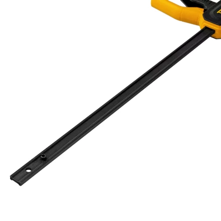 Струбцина F-образная Denzel, быстрозажимная, 600 х 80 мм, усиленный нейлоновый корпус 20508 купить в Перми