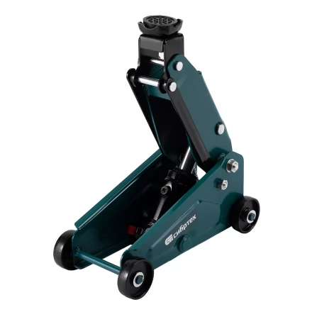 Домкрат гидравлический подкатной Сибртех 50837, 2,5 т, 148-387 мм, в пласт. кейсе купить в Перми