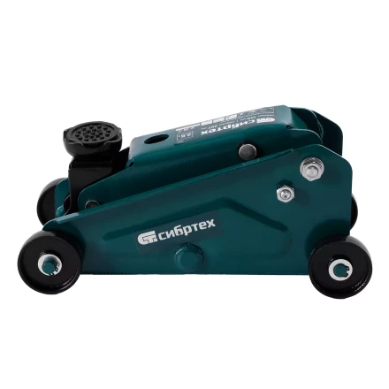 Домкрат гидравлический подкатной Сибртех 50837, 2,5 т, 148-387 мм, в пласт. кейсе купить в Перми