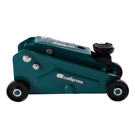 Домкрат гидравлический подкатной Сибртех 50837, 2,5 т, 148-387 мм, в пласт. кейсе купить в Перми