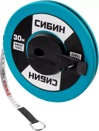 Мерная лента СИБИН фиберглассовая, 30м 34154-30 купить в Перми