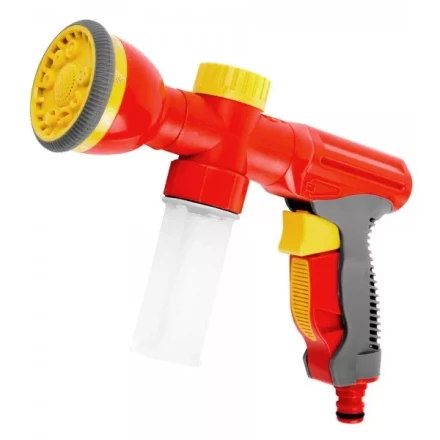 Пистолет-распылитель GRINDA универсальный &quot;3 в 1&quot;: полив, удобрение,мойка, пластмассовый, 9-позиционный 8-427378 купить в Перми