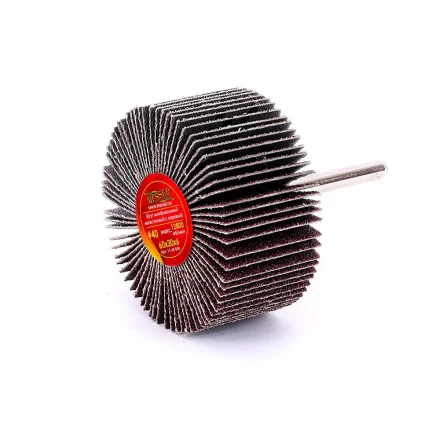 Круг MESSER шлифовальный лепестковый с оправкой (на шпильке) 60х30х6  #40 купить в Перми