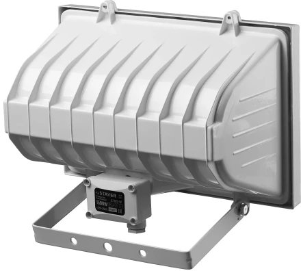 Прожектор STAYER &quot;MASTER&quot; MAXLight галогенный, с дугой крепления под установку, белый, 1500Вт 57107-W купить в Перми