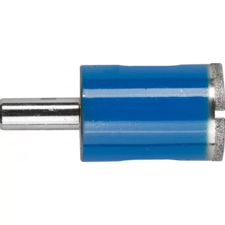 Сверло ЗУБР алмазное трубчатое по стеклу, зерно 100, 24мм 29860-24 купить в Перми