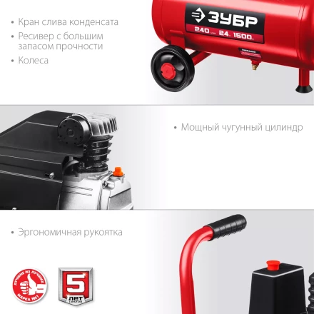 Компрессор воздушный КПМ-240-24 серия МАСТЕР купить в Перми