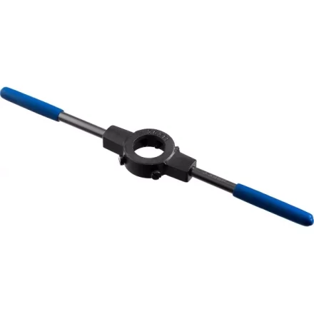 Плашкодержатель ЗУБР &quot;ПРОФЕССИОНАЛ&quot; со стопорными винтами, сталь 45, посадочный диаметр - 30 мм, высота - 11 мм, общая длина - 285 мм 28150-30 купить в Перми