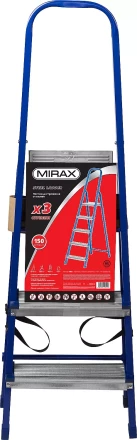 Лестница-стремянка стальная, 3 ступени, 60 см, MIRAX 38800-03 купить в Перми